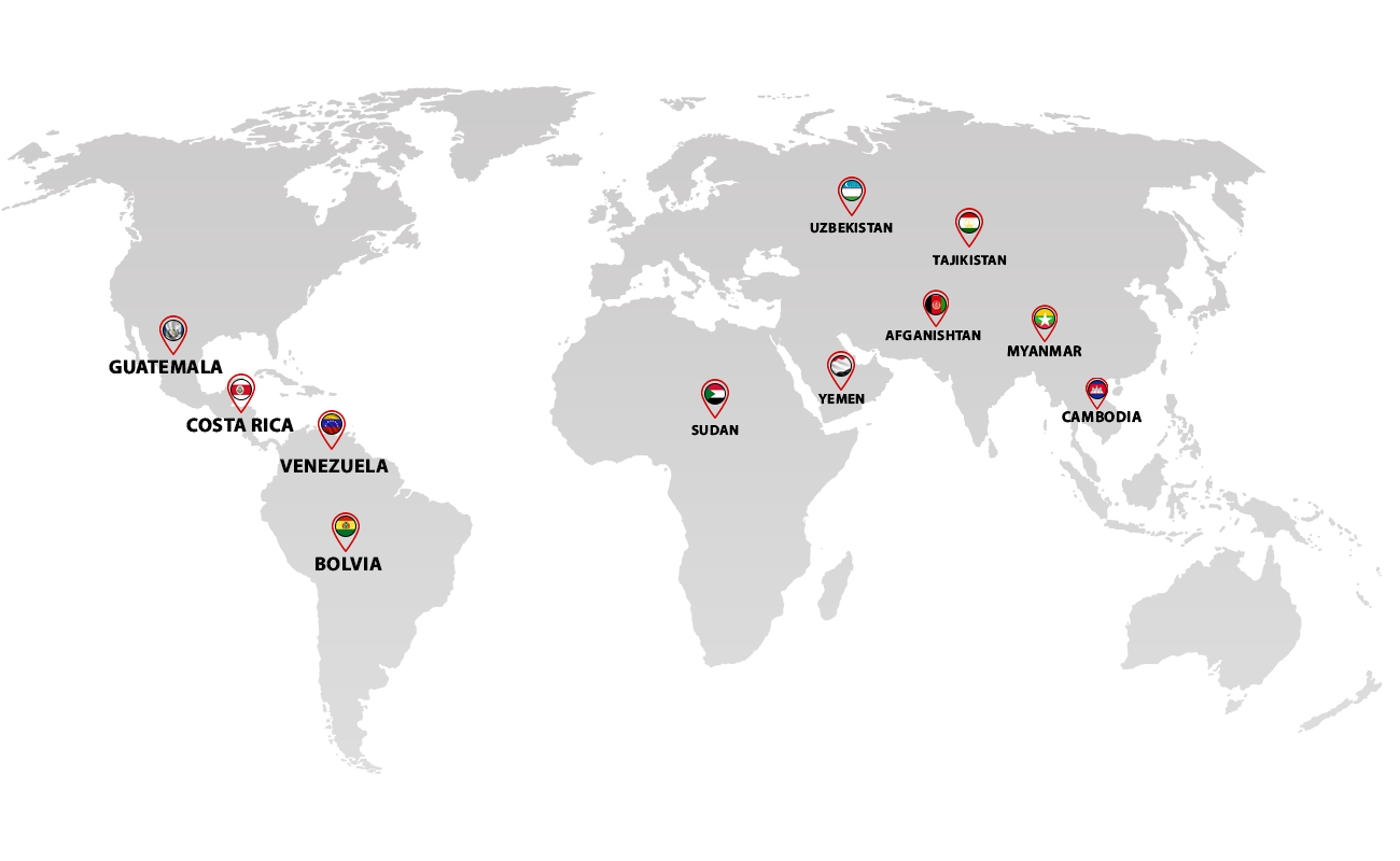 world map